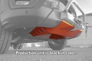 Van Compass - 4110 | Van Compass Intercooler Skid Plate For Ford Transit | 4105 HD Winch Mount Specific - Image 2