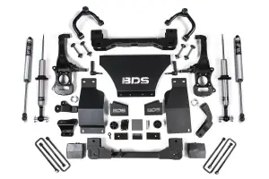 BDS1801FSR | BDS Suspension 6 Inch Lift Kit For Chevrolet Silverado / GMC Sierra 1500 4WD Gas | Front And Rear Fox 2.0 Performance Series Shock