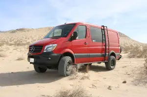 Van Compass - 7057 | Van Compass Striker Complete 2 Inch Lift Kit For Mercedes-Benz Sprinter 2500 4WD | Single Rear Wheel - Image 4