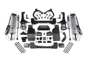 BDS1807FS | BDS Suspension 4 Inch Lift Kit For Chevrolet Silverado LT Trail Boss / GMC Sierra AT4 1500 4WD Diesel | Rear Fox 2.0 Performance Series Shock