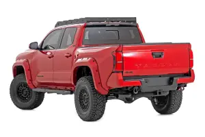 Rough Country - 21017 | Rough Country Oval Nerf Step Double Cab | Black | Toyota Tacoma 2WD/4WD (2024-2025) - Image 9