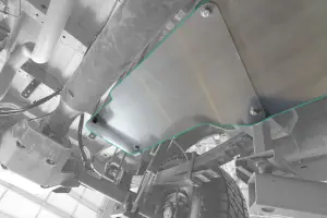 Van Compass - 4094-OEM | Van Compass Fuel Tank Skid Plate For Mercedes-Benz Sprinter 2500 / 3500 | OEM & S&B 40 Gallon Extended Range Compatible - Image 6