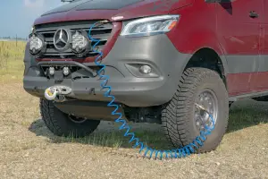 Van Compass - 4089 | Van Compass On Board Air System Airline Kit For Mercedes-Benz Sprinter 2500 / 3500 | Airline KIT ONLY - No Mount or Compressor - Image 2