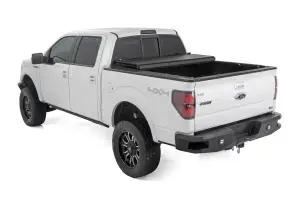 Rough Country - 47214550B | Rough Country Hard Low Profile Bed Cover For Ford F150 2WD/4WD | 5'7" Bed - Image 5