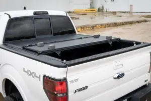 Rough Country - 47214550B | Rough Country Hard Low Profile Bed Cover For Ford F150 2WD/4WD | 5'7" Bed - Image 10