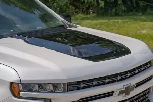 Rough Country - HS10010-GAZ | Rough Country Hood Scoop Chevrolet Silverado 1500 2WD/4WD | Summit White - Image 8