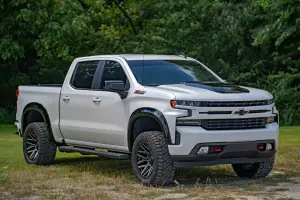 Rough Country - HS10010-GCN | Rough Country Hood Scoop Chevrolet Silverado 1500 2WD/4WD | Victory Red - Image 10