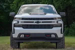 Rough Country - HS10010-GCN | Rough Country Hood Scoop Chevrolet Silverado 1500 2WD/4WD | Victory Red - Image 7