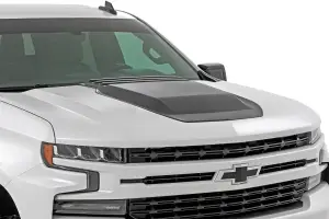 Rough Country - HS10010-GCN | Rough Country Hood Scoop Chevrolet Silverado 1500 2WD/4WD | Victory Red - Image 2