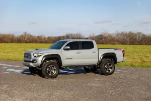 Rough Country - F-T11621A | Rough Country Pocket Fender Flares For Toyota Tacoma 2/4WD (2016-2023) | Flat Black - Image 8