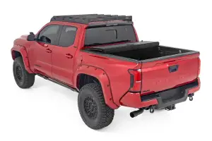 Rough Country - 49415551 | Rough Country Hard Tri Fold Flip Up Bed Cover For Toyota Tacoma 2WD/4WD | 5' Bed - Image 5