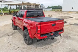 Rough Country - 49415551 | Rough Country Hard Tri Fold Flip Up Bed Cover For Toyota Tacoma 2WD/4WD | 5' Bed - Image 12