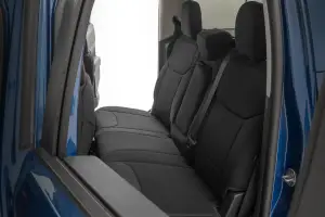 Rough Country - 91065 | Rough Country Seat Covers For Ford Maverick 2WD/4WD | Front & Rear, With Rear Folding Armrest - Image 3