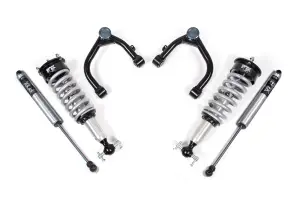 BDS770FSL | BDS Suspension 2 Inch Leveling Kit With Fox Coilover Upgrade For Chevrolet Silverado / GMC Sierra 1500 4WD | Front Fox 2.0 Performance Series Shocks