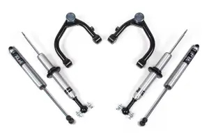 BDS770FSR | BDS Suspension 2 Inch Leveling Kit With Fox Coilover Upgrade For Chevrolet Silverado / GMC Sierra 1500 4WD | Front Fox 2.0 Snap Ring Shocks