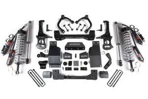 BDS784FPE | BDS Suspension 6 Inch Lift Kit With Fox 2.5 Performance Elite Coil Over For Chevrolet Silverado / GMC Sierra 1500 4WD Diesel | Rear Fox 2.5 Performance Elite Shocks
