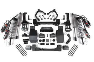 BDS786FPE | BDS Suspension 4 Inch Lift Kit With Fox 2.5 Performance Elite Coil Over For Chevrolet Silverado Trail Boss / GMC Sierra AT4 1500 4WD Gas | Rear Fox 2.5 Performance Elite Shocks