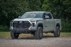 Rough Country - 72005 | Rough Country Hybrid Front Bumper For Toyota Tundra 2WD/4WD | Without LED Lights, Winch Mount ONLY - Image 8