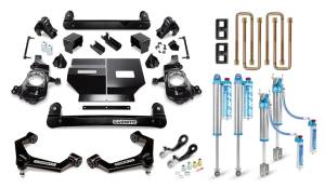 510-P1179 | Cognito 4 Inch Elite Lift Kit with King 2.5 Reservoir Shocks (Silverado/Sierra 2500/3500 2WD/4WD)