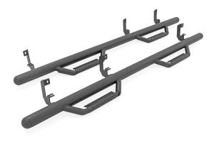 Rough Country - RCC1980CCB | Rough Country Nerf Steps, Cab Length, Crew Cab For Chevrolet Silverado / GMC Sierra 1500, 2500 HD & 3500 HD - Image 4