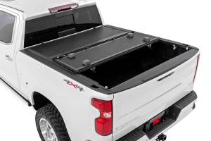 Rough Country - 47120580B | Rough Country Hard Low Profile Bed Cover For Chevrolet Silverado / GMC Sierra 1500 | 5'10" Bed, Short Bed - Image 2
