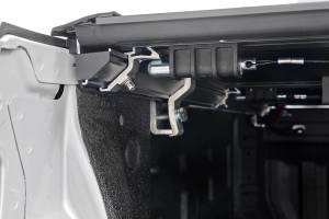 Rough Country - 47120651B | Rough Country Hard Low Profile Bed Cover Chevrolet Silverado / GMC Sierra 2500 HD & 3500 HD | 6'9" Bed, Rail Caps - Image 3