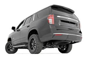 Rough Country - 11400RED | Rough Country 3.5 Inch Lift Kit For Chevrolet Suburban & Tahoe / GMC Yukon & Yukon XL 4WD | Red Finish Control Arms, No Struts - Image 4