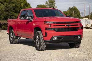 Rough Country - 29557RED | Rough Country 3.5 Inch Lift Kit With Red Control Arms Vertex Coilovers / V2 Rear Shocks (2019-2024 Silverado 1500 2WD/4WD | Multi Leaf Springs) - Image 5
