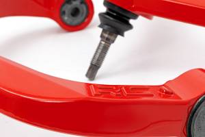 Rough Country - 31402RED | Rough Country 3-3.5 Inch Lift Forged Upper Control Arms For Ram 1500 2WD/4WD | Red Finish - Image 3