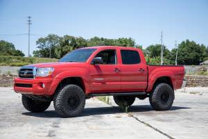 Rough Country - 74232RED | Rough Country 3.5 Inch Lift Kit For Toyota Tacoma 2WD/4WD | Red Finish Control Arm, N3 Struts, Rear N3 Shocks - Image 4
