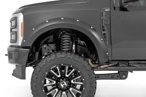 Rough Country - F-F20231-PQ | Rough Country Pocket Fender Flare For Ford F-250 / F-350 Super Duty 2/4WD | Race Red - Image 5