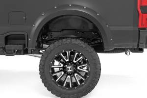 Rough Country - F-F20231-HX | Rough Country Pocket Fender Flare For Ford F-250 / F-350 Super Duty 2/4WD | Antimatter Blue - Image 6