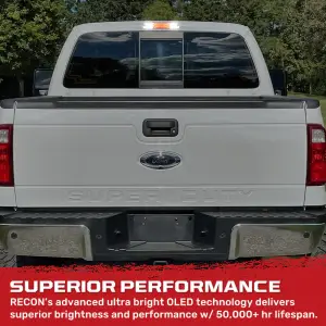 Recon Truck Accessories - 264116CLHP | Recon LED 3rd Brake Light Kit CREE XML LED Clear Lens(1999-2016 F250, F350 Super Duty | 1995-2003 Ranger, 2001-2005 Sport Trac) - Image 7