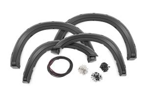 F-D10917A-PAR | Rough Country Pocket Fender Flares For Ram 2500/3500 2WD/4WD | Maximum Steel