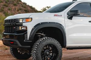 Rough Country - F-C12211-GJI | Rough Country Pocket Fender Flares For Chevrolet Silverado 1500 2/4WD | Shadow Gray - Image 3