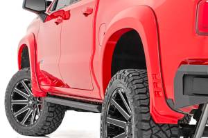 Rough Country - F-C319201A-GLT | Rough Country Fender Flares SF1 Chevrolet Silverado 1500 2/4WD | Glacier Blue - Image 3