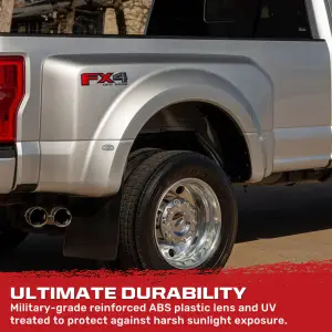 Recon Truck Accessories - 264136WHCL | Recon Fender LED Lights (4-Piece Set)Êw/ 4 White LED Lights in Clear (2011-2024 F350, F450 Super Duty) - Image 6