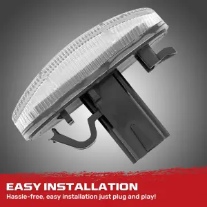 Recon Truck Accessories - 264136WHCL | Recon Fender LED Lights (4-Piece Set)Êw/ 4 White LED Lights in Clear (2011-2024 F350, F450 Super Duty) - Image 8