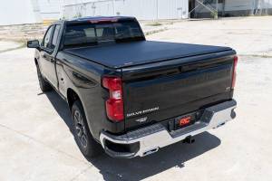 Rough Country - 42308650 | Rough Country Soft Roll Up Bed Cover For Chevrolet Silverado / GMC Sierra 1500 | 6'7" Bed, Standard Bed - Image 6