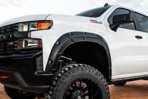 Rough Country - A-C12211-GXN | Rough Country Defender Fender Flares For Chevrolet Silverado 1500 2/4WD | Deep Bronze - Image 5