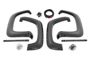 F-C12011A-GXN | Rough Country Pocket Fender Flares Chevrolet Silverado 2500 HD / 3500 HD | Deep Bronze