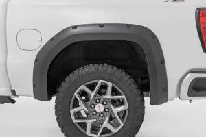 Rough Country - F-C11950A-GTL | Rough Country Pocket Fender Flare For GMC Sierra 1500 2WD/4WD | Desert Sand - Image 4