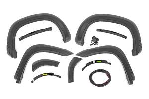 F-C319201A-GXN | Rough Country Fender Flares SF1 Chevrolet Silverado 1500 2/4WD | Deep Bronze
