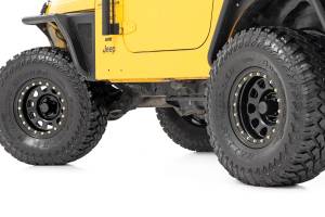 Rough Country - RC51-7655SL | Rough Country Steel Simulated Bead Lock Wheel Black | 17x9 | 6x5.5 | 4.25 Bore | -12 - Image 6