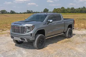 Rough Country - HS40010-GAN | Rough Country Hood Scoop GMC Sierra 1500 2WD/4WD | Silver Ice Metallic - Image 10
