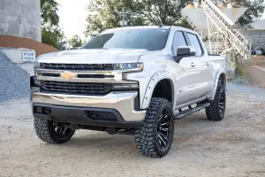 Rough Country - 21002 | Rough Country Oval Nerf Steps For Chevrolet Silverado / GMC Sierra 1500, 2500 HD & 3500 HD | Crew Cab - Image 7
