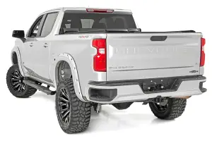 Rough Country - 21002 | Rough Country Oval Nerf Steps For Chevrolet Silverado / GMC Sierra 1500, 2500 HD & 3500 HD | Crew Cab - Image 5