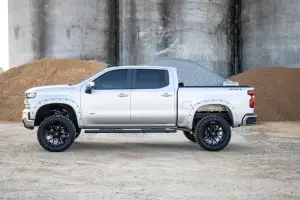 Rough Country - 21002 | Rough Country Oval Nerf Steps For Chevrolet Silverado / GMC Sierra 1500, 2500 HD & 3500 HD | Crew Cab - Image 8