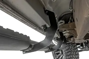 Rough Country - 21002 | Rough Country Oval Nerf Steps For Chevrolet Silverado / GMC Sierra 1500, 2500 HD & 3500 HD | Crew Cab - Image 10