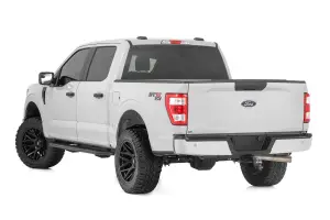 Rough Country - 14011 | Rough Country OV2 Running Boards Side Step Bars For Ford F150 / F-150 Raptor / 2017 - 2026 Ford F-250 & F-350 Super Duty / F-150 Lightning | Crew Cab - Image 8